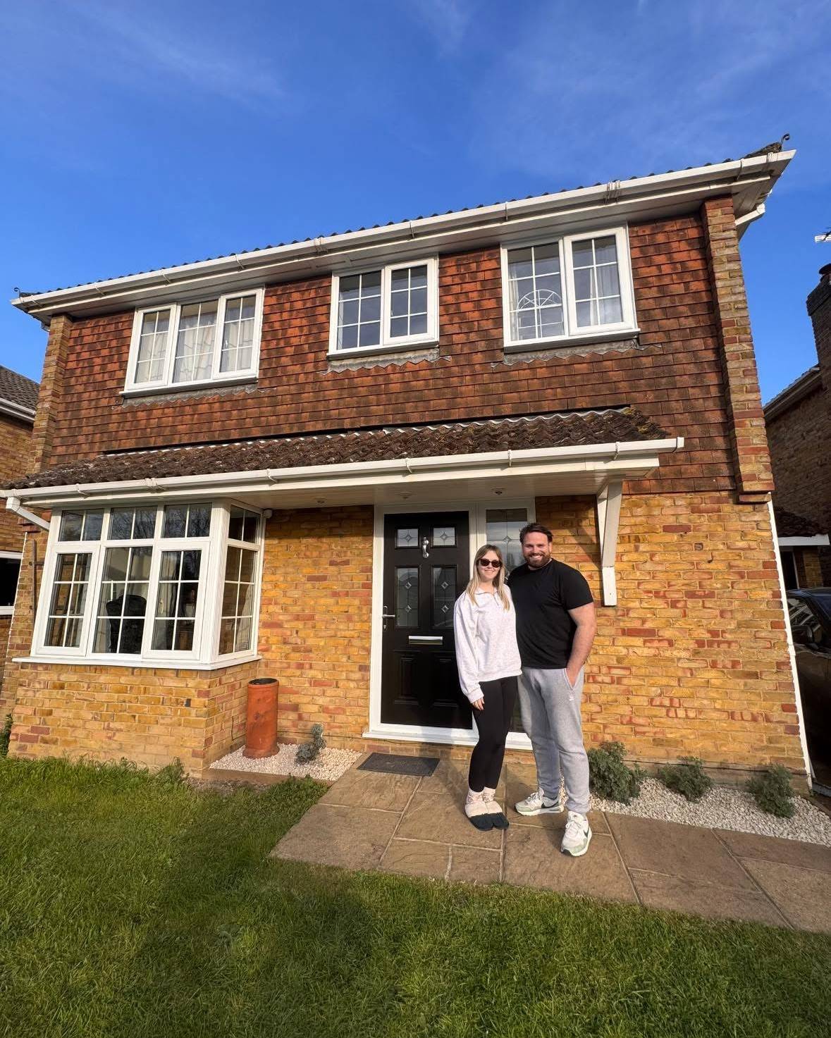 Francesca and Charlie, clients supported by Jack Miller